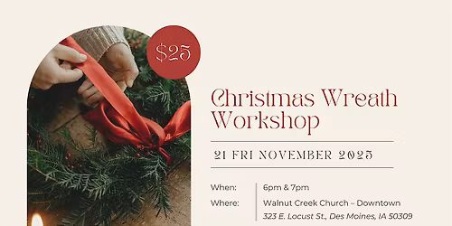 Christmas Wreath Workshop