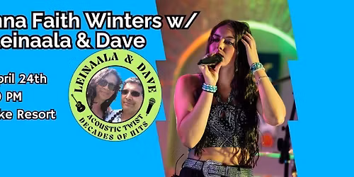 McKenna Faith Winters w\/ Leinaala & Dave