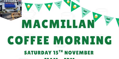 MacMillan Coffee Morning