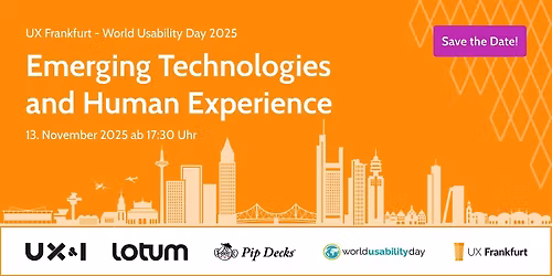 World Usability Day 2025 in Frankfurt