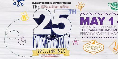 The 25th Annual Putnam County Spelling Bee | Hub City Theatre Co