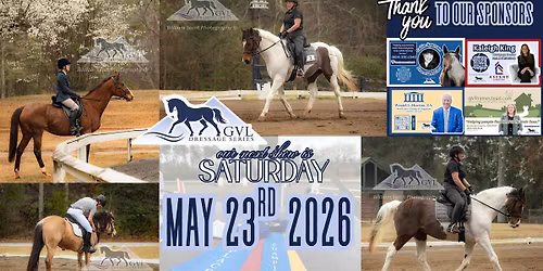 GVL Dressage Series May Show