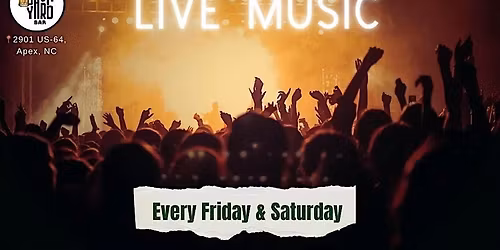 Live Music every FRIDAY & SATURDAY
