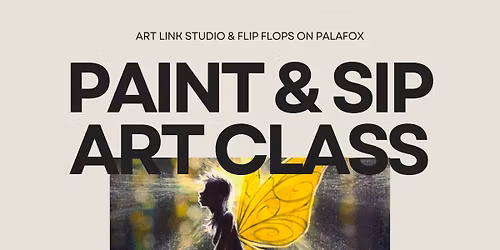 Paint and Sip with Art Link Studio \ud83e\uddda\ud83c\udf44