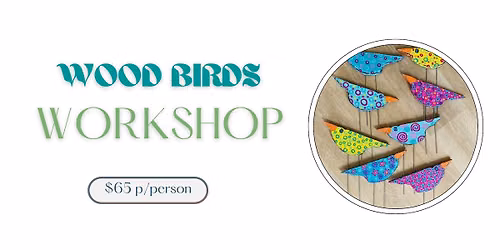 Painting Wood Coastal Birds