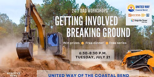 24\/7 Dad: Getting Involved, Breaking Ground