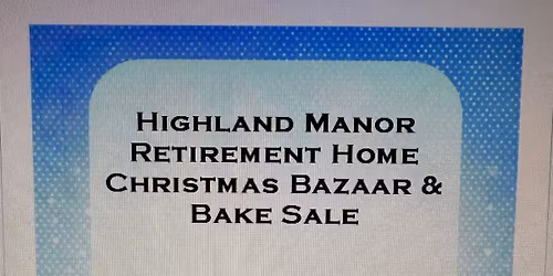 Christmas Bazaar & Bake Sale