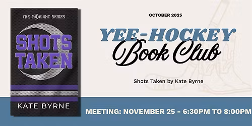 Yee-Hockey Book Club at The Well Red Damsel