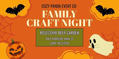 Cozy Panda Event Co Presents: Family Craft Night