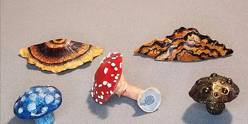Polymer Clay Mushroom Workshop - Day 1