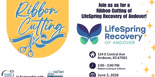 Grand Opening and Ribbon Cutting of LifeSpring Recovery of Andover