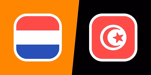 Netherlands vs Tunisia - World Cup - Match 58 (Group F)