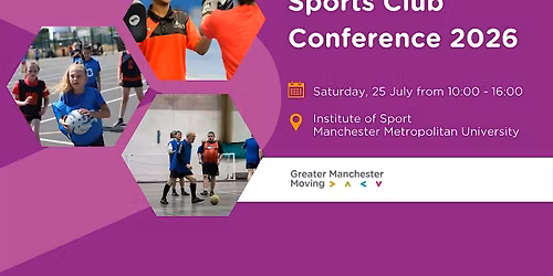 Greater Manchester Sports Club Conference 2026