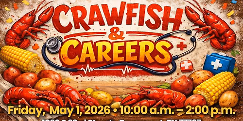 CRAWFISH & CAREERS Hiring Event! \ud83c\udf89\ud83e\udd9e