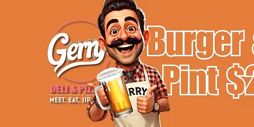 Friday Lunch Special - Burger & Pint