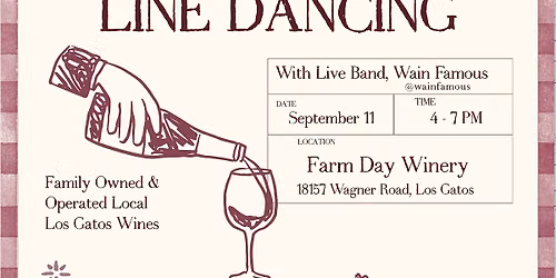Wine & Line Dancing @Farm Day Family Vineyard