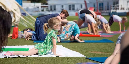 Family Friendly Yoga at the Fringe with Caravanserai!