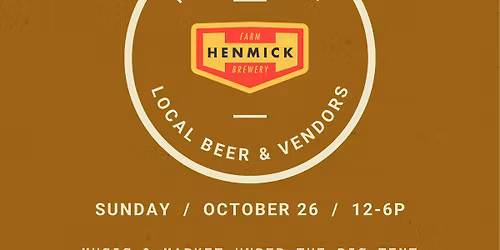 Music & Market Under the Tent!