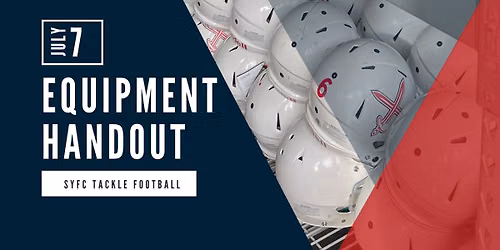 Tackle Football Equipment Handout + Jersey Fitting
