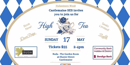 Castlemaine SES High Tea
