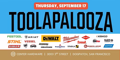 Center Hardware's Toolapalooza 2026