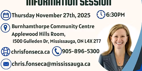 Ward 3 Community Budget Information Session