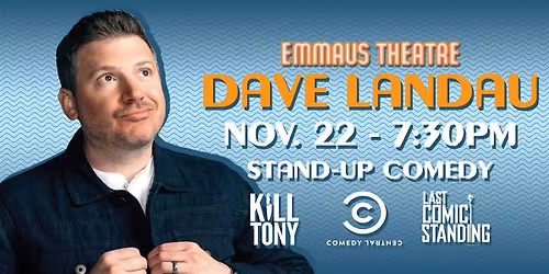 Dave Landau Live at Emmaus Theatre