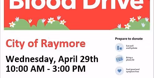 City of Raymore Blood Drive