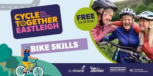 CycleTogether Eastleigh - Family Bike skills, Learn to ride  & led ride