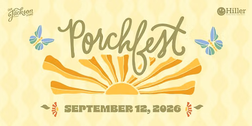 Porchfest 2026 | Presented by Hiller Plumbing, Heating, Cooling and Electrical