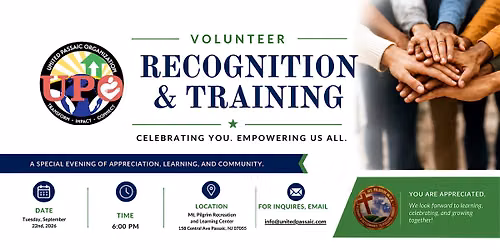 Volunteer Recognition & Training