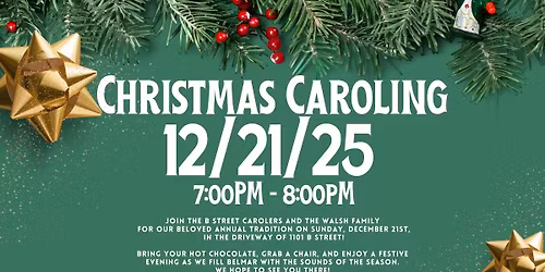 Christmas Caroling 2025