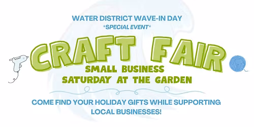 Water District Wave-In Day FREE Craft Fair