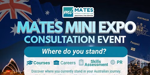 MATES MINI EXPO CONSULTATION EVENT