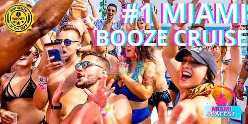 MIAMI BOOZE CRUISE - BOOZE CRUISE OPEN BAR