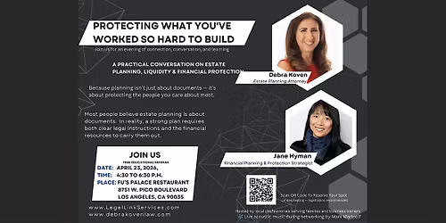 Estate Planning & Financial Protection: How to Protect Your Family & Assets