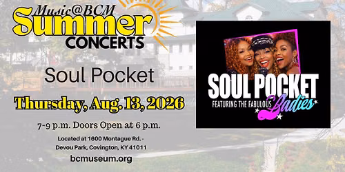 Music@BCM: Soul Pocket