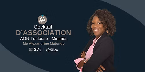 Cocktail d'association - AGN Avocats Toulouse - Jeudi 27 novembre 2025