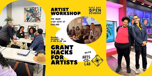 Grant Hacks for Artists Workshop