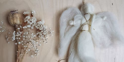 The Long Wool Angel \u2013 Dry Wool Sculpting