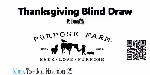 SCDL THANKSGIVING BENEFIT DRAW