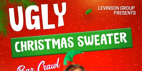Downtown San Diego Ugly Christmas Sweater Bar Hop