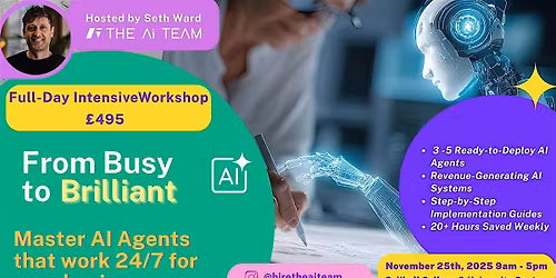 Masterclass: AI Agents that work 24\/7 for your Business