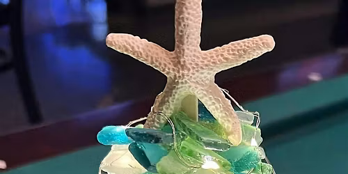 Create A Sea Glass Tree with Artist at Heart in Quintana's Speakeasy