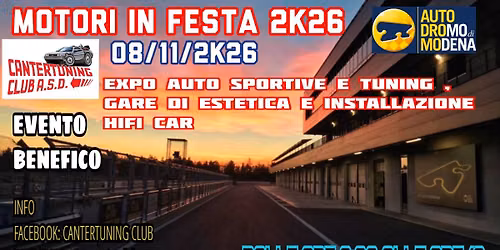 MOTORI IN FESTA 2K26