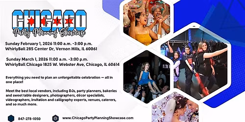 PARTY PLANNING SHOWCASE AT WHIRLYBALL VERNON HILLS