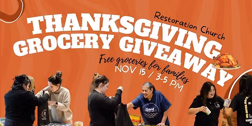 FREE - Thanksgiving Meal Giveaway