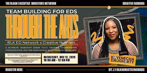 Team Building for EDs Through The Arts with Creative Nomads