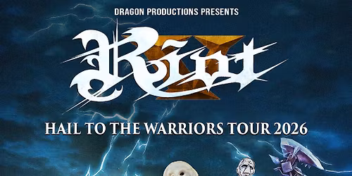 Riot V - Hail to the Warriors Tour 2026