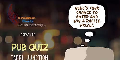 Pub Quiz With The Revolution Charity